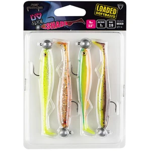 Swimbaits FOX RAGE Slick Shad Mixed UV Colour Pack LOADED 11cm 4buc Swimbaits FOX RAGE Slick Shad Mixed UV Colour Pack LOADED 11cm 4buc