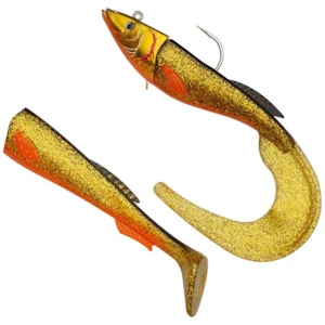 Twister BERKLEY Power Herring, Gold Motoroil, 23cm, 300g, 1buc/pac Twister BERKLEY Power Herring, Gold Motoroil, 23cm, 300g, 1buc/pac
