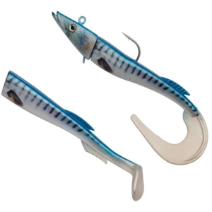 Twister BERKLEY Power Sandeel, Real Mackerel, 21cm, 160g, 1buc/pac
