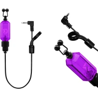 Hanger cu Lant Delphin CUBIX Violet Hanger cu Lant Delphin CUBIX Violet