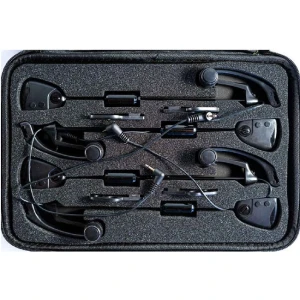 KIT 4 SWINGERE EXTRA CARP ILLUMINATED BLACK 7 LED MULTICOLOR KIT 4 SWINGERE EXTRA CARP ILLUMINATED BLACK 7 LED MULTICOLOR