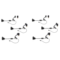 Set Swinger 6 Buc Fl Mkm-3 Cu Conector Rapid Black Color Jy-sw-15tsb-6 + Cofret