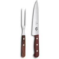 Set Cutit si furculita Victorinox Carving Set, processed maple, 2 pieces, gift box 5.1050.2G  Set Cutit si furculita Victorinox Carving Set, processed maple, 2 pieces, gift box 5.1050.2G