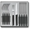 Set 6 Cutite Si 6 Furculite Victorinox, Swiss Modern Table Set, Lama Zimtata 12cm, Negru Set 6 Cutite Si 6 Furculite Victorinox, Swiss Modern Table Set, Lama Zimtata 12cm, Negru