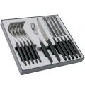 Set 6 Cutite Si 6 Furculite Victorinox, Swiss Modern Table Set, Lama Zimtata 12cm, Negru Set 6 Cutite Si 6 Furculite Victorinox, Swiss Modern Table Set, Lama Zimtata 12cm, Negru