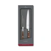 Set Cutit si Furca Victorinox Grand Maitre Carving Set, Lama 20cm, Lemn, Maro Set Cutit si Furca Victorinox Grand Maitre Carving Set, Lama 20cm, Lemn, Maro