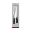 Set Cutit si Furculita Victorinox, Swiss Classic Carving Set, Negru