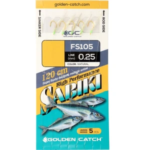 Taparina Golden Catch Natural Nr.8, 5 Carlige, 1buc/plic