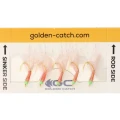 Taparina Golden Catch Pink Nr.8, 5 Carlige, 1buc/plic