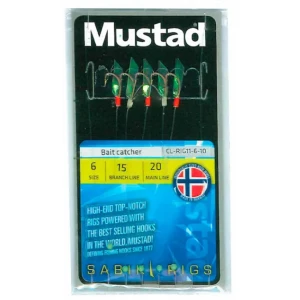 Taparina Mustad Bait Catcher Nr.6, 5buc/pac Taparina Mustad Bait Catcher Nr.6, 5buc/pac