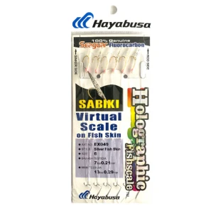 Taparine Hayabusa Sabiki Holographic Fishscale Silver S Nr.9
