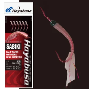 Taparine Scrumbie HAYABUSA Sabiki, Real Shrimp, Nr.8, 6 Carlige, 1buc/pac