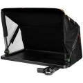 Tava Laterala cu Paravan CUZO Quantum, Black & Orange, 61x40x7cm Tava Laterala cu Paravan CUZO Quantum, Black & Orange, 61x40x7cm