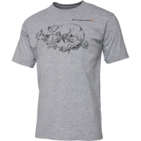 SAVAGE GEAR TRICOU CANNIBAL INK GREY MELANGE MAR.M