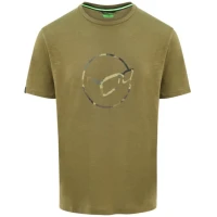 Tricou Korda Le Distressed Logo Tee Olive Marime Xl