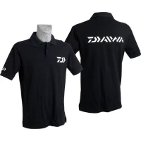 Tricou Polo Daiwa Negru Marime M 