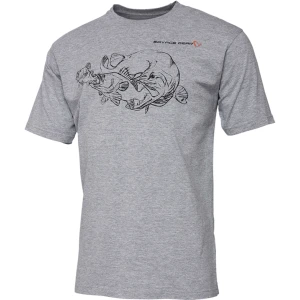 TRICOU SAVAGE CANNIBAL INK GREY MELANGE MARIME L TRICOU SAVAGE CANNIBAL INK GREY MELANGE MARIME L