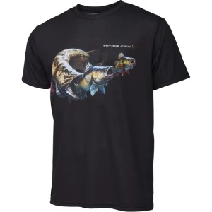 TRICOU SAVAGE GEAR CANNIBAL BLACK MAR. M TRICOU SAVAGE GEAR CANNIBAL BLACK MAR. M