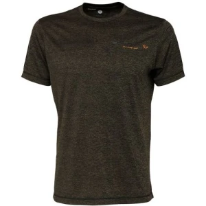 TRICOU SAVAGE GEAR FIGHTER STRETCH BURNT OLIVE MELANGE MAR.XL