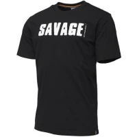 TRICOU SAVAGE SIMPLY BLACK LOGO-TEE MARIME M