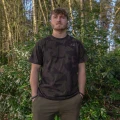 Tricou Avid Carp Distortion Camo T-Shirt M