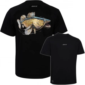 Tricou BKK Casual Zander, Black, Marime 2XL