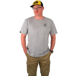 Tricou BLACK CAT Grey Marl T-Shirt, Marime 2XL