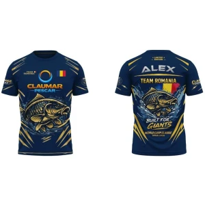 Tricou CLAUMAR „Built for Giants” – Ediția World, Carp Classic 2026, Alex, Marimea L