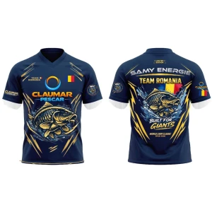 Tricou CLAUMAR „Built for Giants” – Ediția World, Carp Classic 2026, Samy Energie, Marimea M