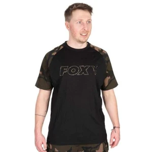 Tricou FOX Black Camo Outline T, Masura S