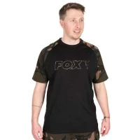 Tricou Fox Black Camo Outline T, Masura Xxl