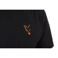 Tricou FOX Classic T, Black & Orange, Marimea L