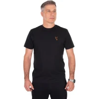 Tricou Fox Classic T, Black & Orange, Marimea M