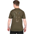 Tricou Fox Khaki Large Print T-Shirt, Marime M Tricou Fox Khaki Large Print T-Shirt, Marime M