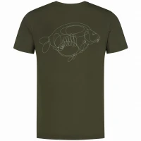 Tricou KORDA One Liner Tee Olive, Marime XL