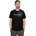Tricou MATRIX Hex Print T-Shirt, Black, Marime M