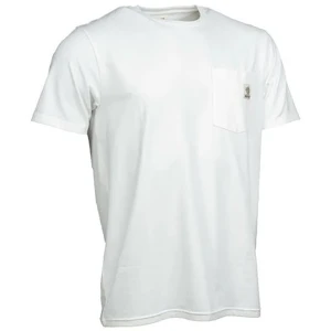 Tricou NASH Make It Happen Badge Pocket T Shirt Ecru, Marime 3XL