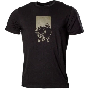 Tricou Nash Make It Happen T-Shirt Fish Logo, Black, Marime XXL