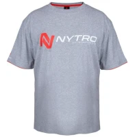 Tricou Nytro Light Marl Grey Tee Shirt, Marime 2XL