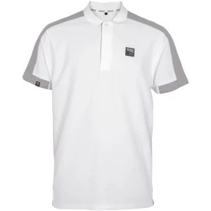 Tricou PRESTON Core Collection Polo, White, Marime S