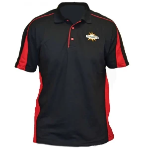 Tricou Polo DYNAMITE BAITS cu Maneca Scurta, Negru / Rosu, Marime 2XL Tricou Polo DYNAMITE BAITS cu Maneca Scurta, Negru / Rosu, Marime 2XL