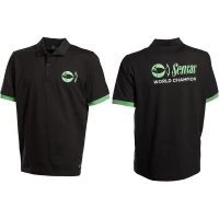 Tricou Polo SENSAS World Champion Black, Marime L