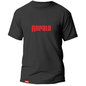 Tricou RAPALA Black Red Logo T-Shirt, Marime L