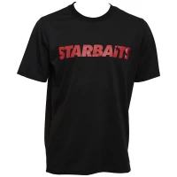 Tricou STARBAITS Black Red, Marime L