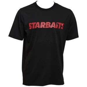 Tricou STARBAITS Black Red, Marime XL
