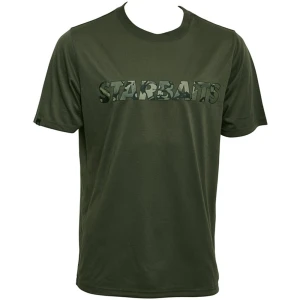 Tricou STARBAITS Green Camo, Marime XL