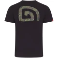 Tricou Trakker CR Logo T-Shirt Black Camo, Marime L
