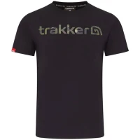 Tricou Trakker Cr Logo T-shirt Black Camo, Marime M