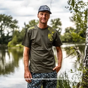 Tricou VAGNER Base II Anniversary, Kaki, Marime M