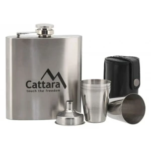 Set Cattara Butelca Cu 4 Pahare TT13625, 175ml, 9.5x11.5x2.2cm Set Cattara Butelca Cu 4 Pahare TT13625, 175ml, 9.5x11.5x2.2cm